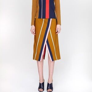 Apiece Apart Multicolor Striped Skirt